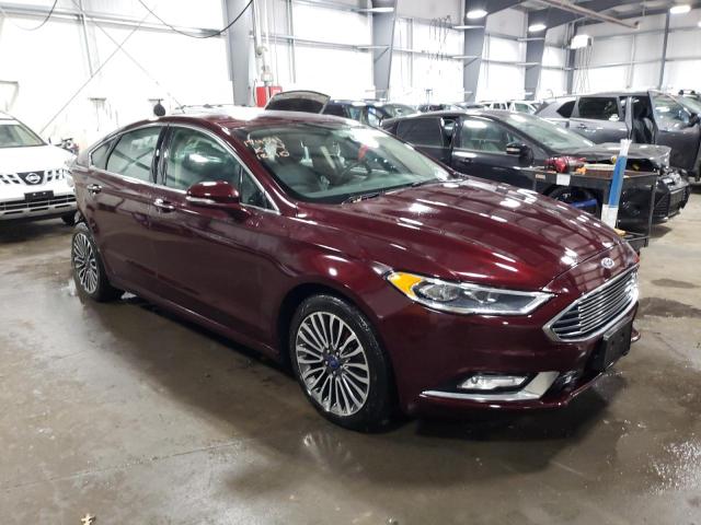 Photo 3 VIN: 3FA6P0T90HR127381 - FORD FUSION 