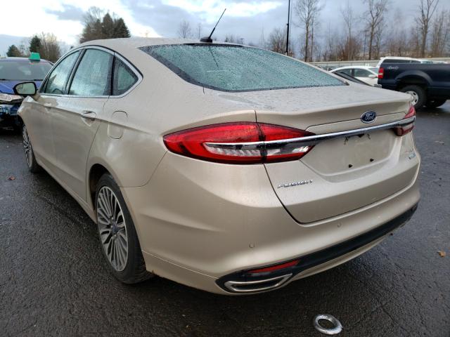 Photo 2 VIN: 3FA6P0T90HR144990 - FORD FUSION SE 