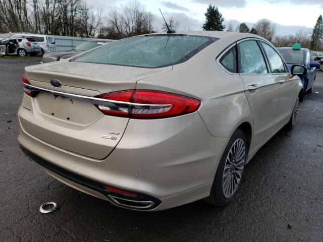 Photo 3 VIN: 3FA6P0T90HR144990 - FORD FUSION SE 