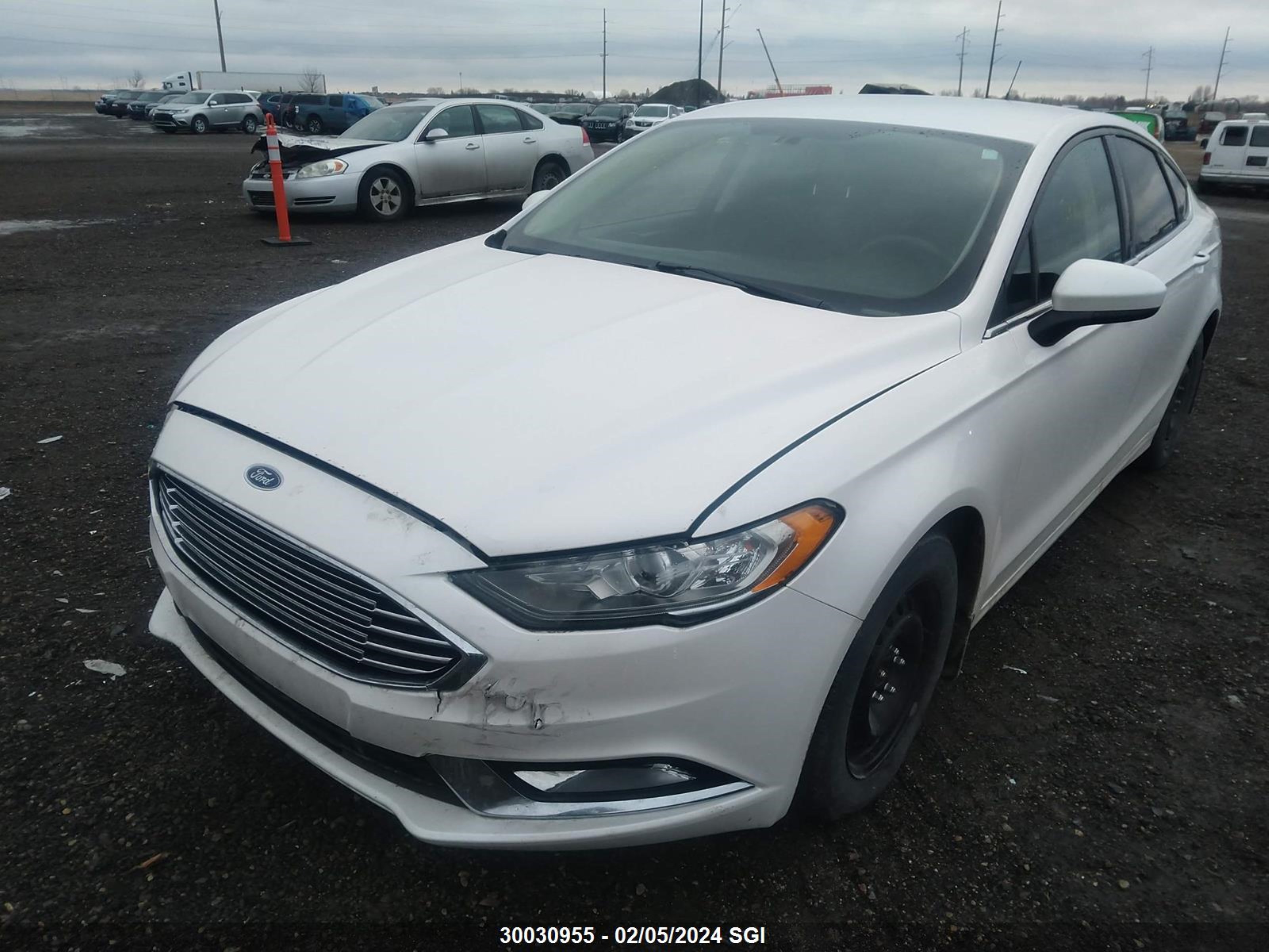 Photo 1 VIN: 3FA6P0T90HR288572 - FORD FUSION 