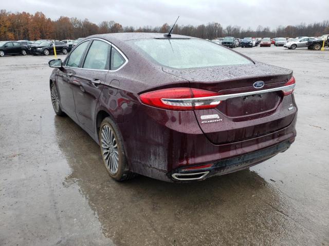 Photo 2 VIN: 3FA6P0T90JR184914 - FORD FUSION SE 