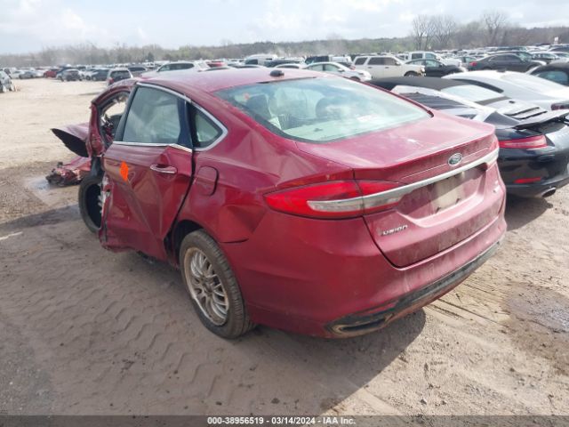 Photo 2 VIN: 3FA6P0T91HR180932 - FORD FUSION 