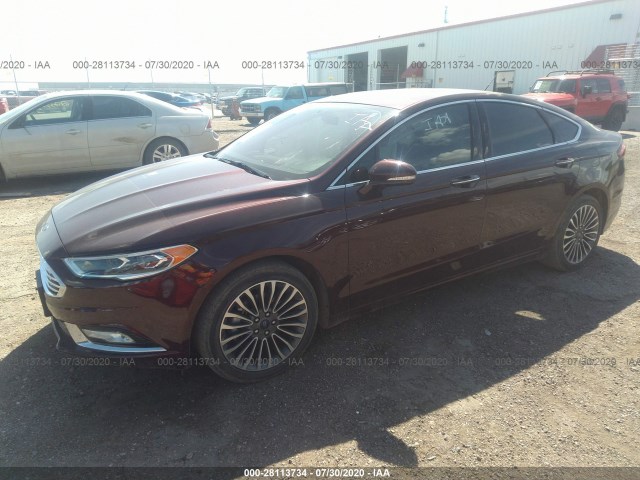 Photo 1 VIN: 3FA6P0T91HR195270 - FORD FUSION 