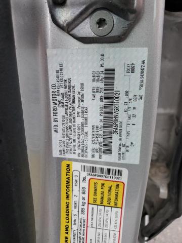 Photo 11 VIN: 3FA6P0T91KR236584 - FORD FUSION SE 