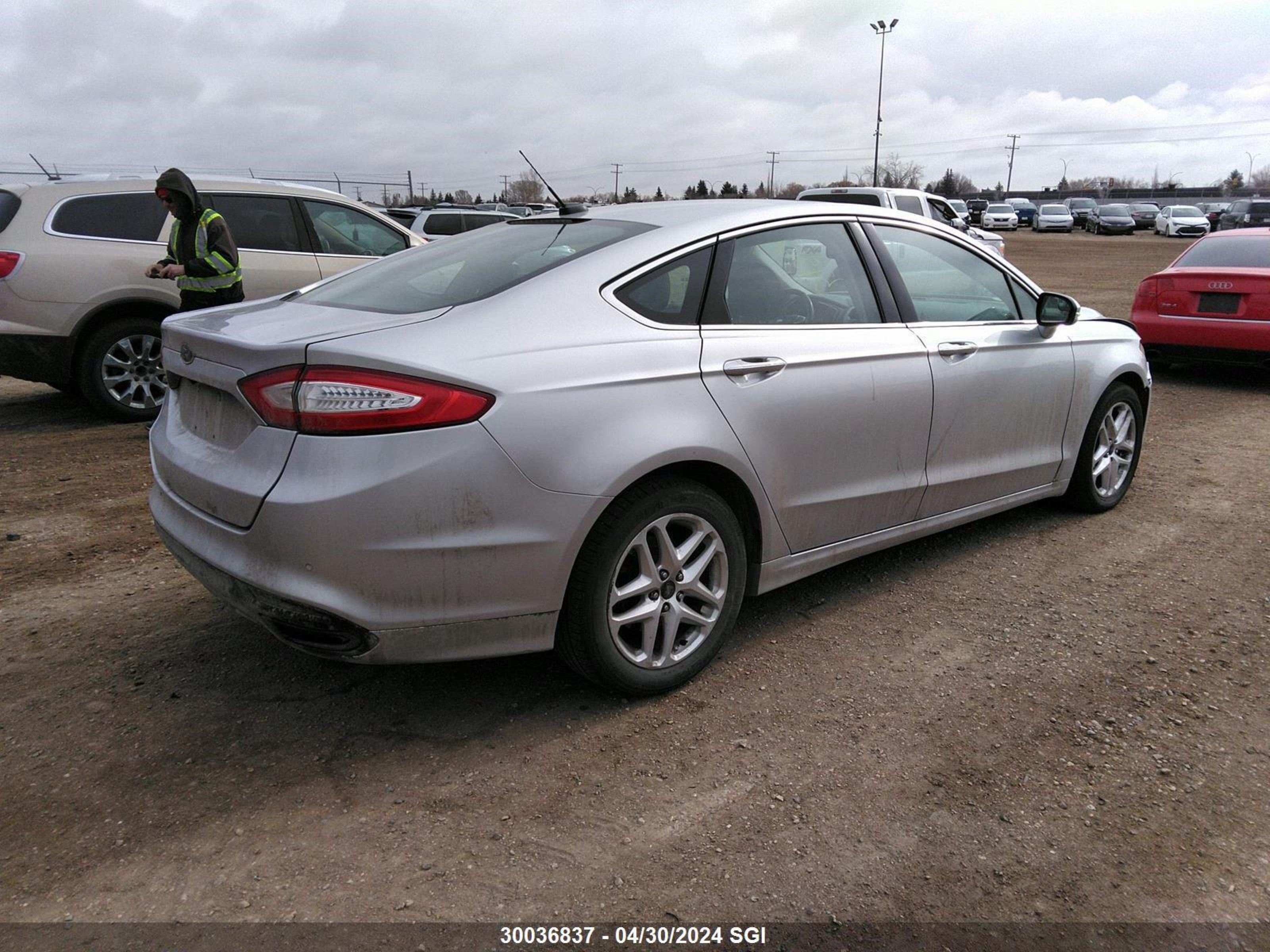 Photo 3 VIN: 3FA6P0T92GR137568 - FORD FUSION 