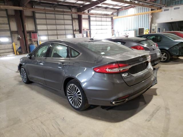 Photo 2 VIN: 3FA6P0T92HR101316 - FORD FUSION SE 