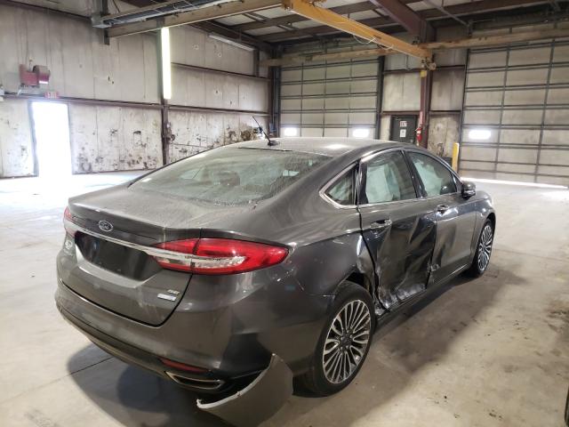 Photo 3 VIN: 3FA6P0T92HR101316 - FORD FUSION SE 