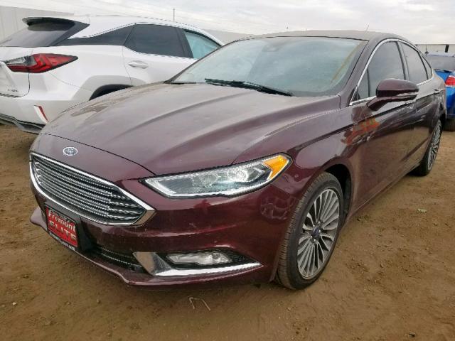 Photo 1 VIN: 3FA6P0T92HR141413 - FORD FUSION SE 