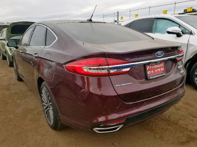 Photo 2 VIN: 3FA6P0T92HR141413 - FORD FUSION SE 