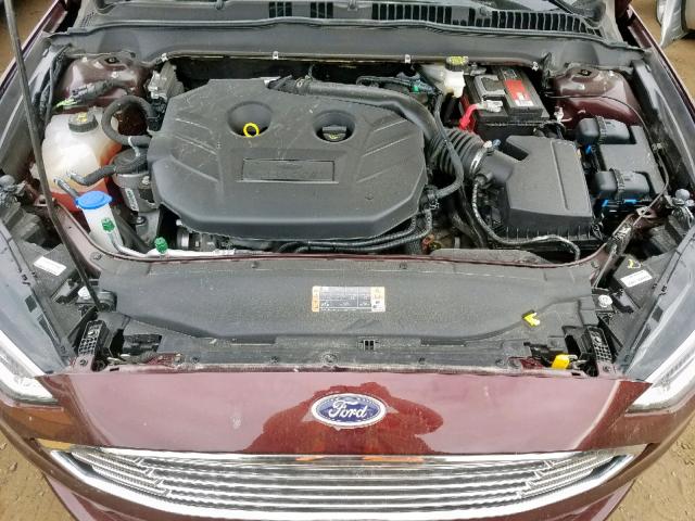 Photo 6 VIN: 3FA6P0T92HR141413 - FORD FUSION SE 