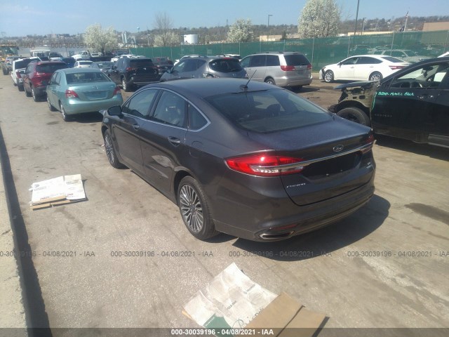 Photo 2 VIN: 3FA6P0T92HR257517 - FORD FUSION 