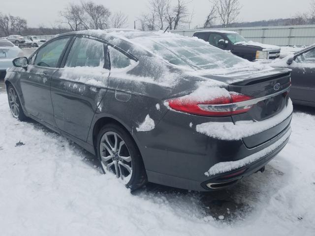 Photo 2 VIN: 3FA6P0T92HR301516 - FORD FUSION SE 