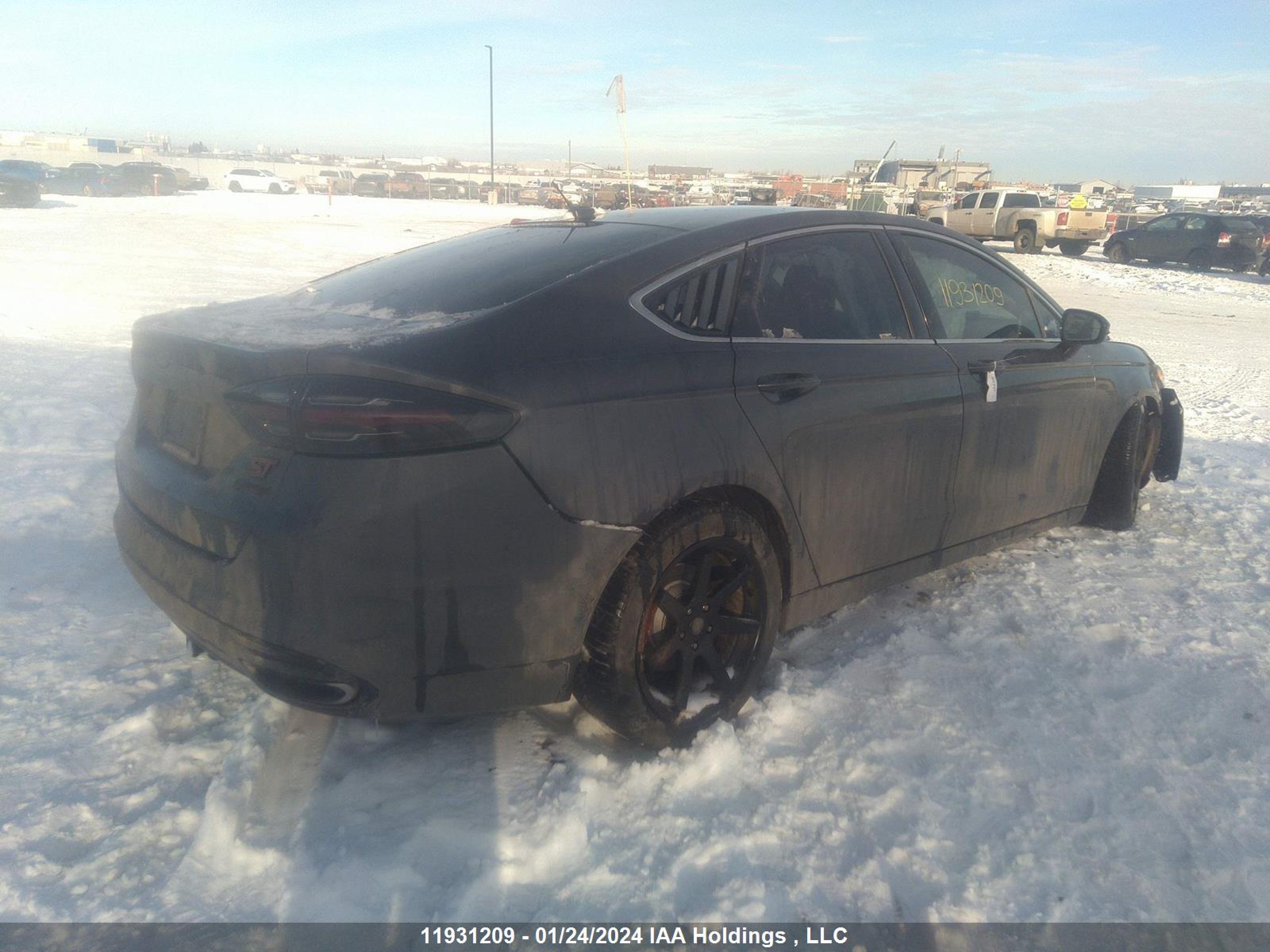 Photo 3 VIN: 3FA6P0T93GR168215 - FORD FUSION 