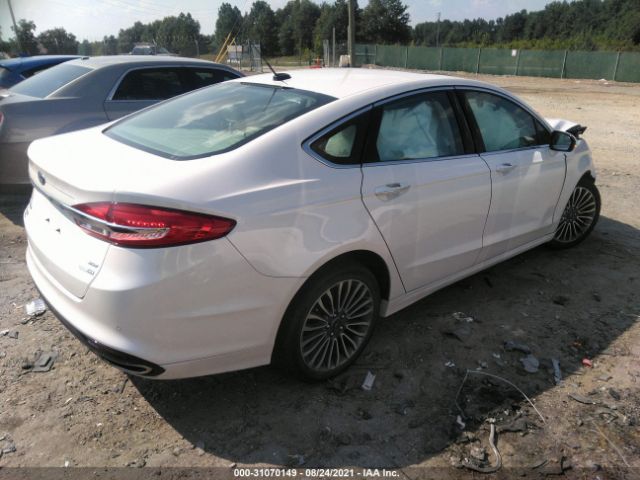 Photo 3 VIN: 3FA6P0T93HR183959 - FORD FUSION 