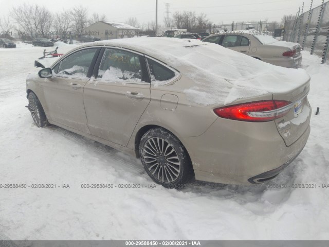 Photo 2 VIN: 3FA6P0T93HR257493 - FORD FUSION 