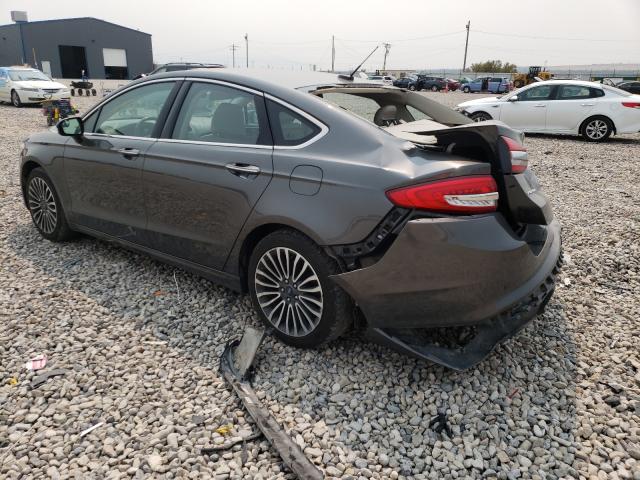 Photo 2 VIN: 3FA6P0T93HR257865 - FORD FUSION SE 