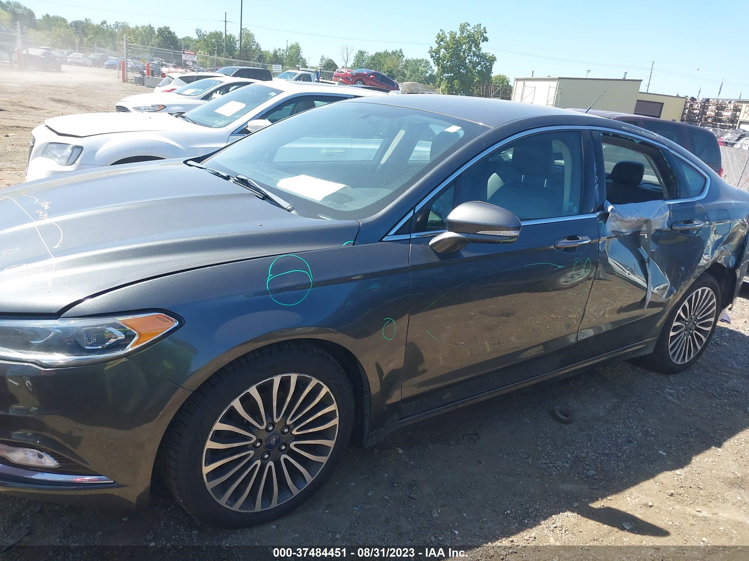 Photo 1 VIN: 3FA6P0T94HR283164 - FORD FUSION 