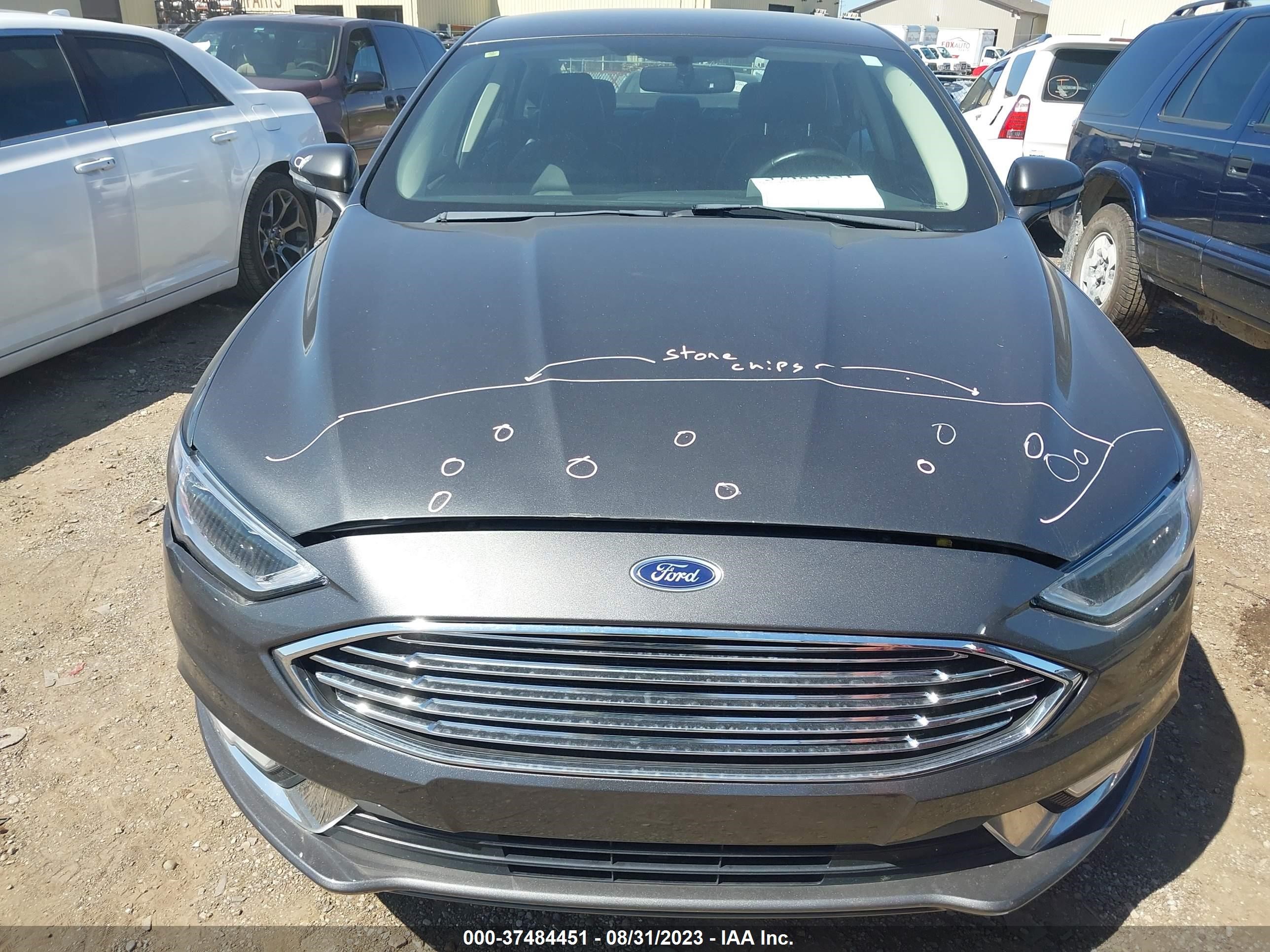 Photo 11 VIN: 3FA6P0T94HR283164 - FORD FUSION 