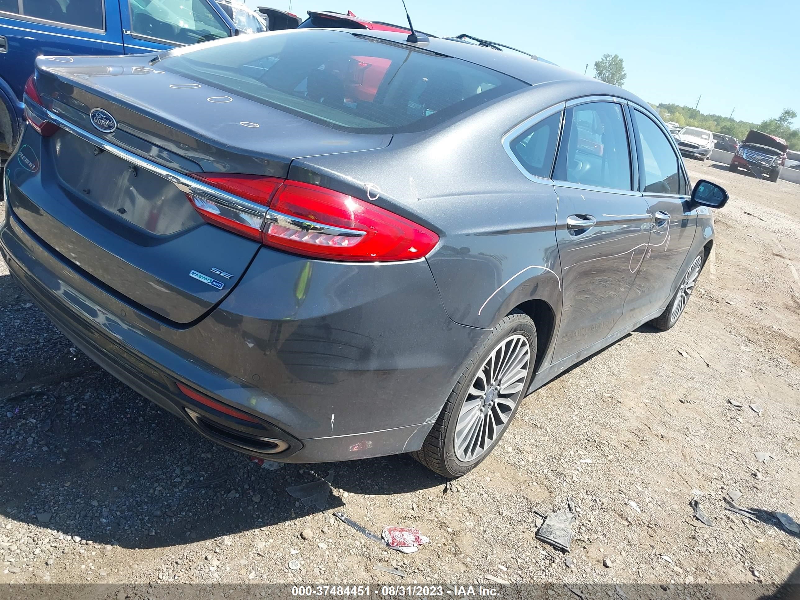 Photo 3 VIN: 3FA6P0T94HR283164 - FORD FUSION 