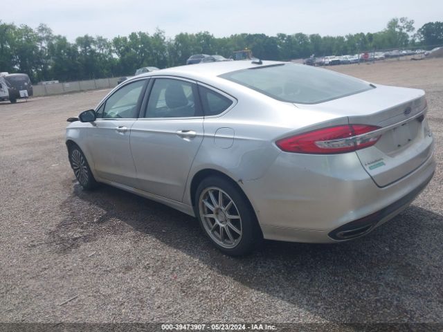 Photo 2 VIN: 3FA6P0T94HR302487 - FORD FUSION 