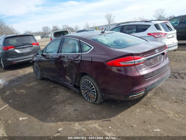 Photo 2 VIN: 3FA6P0T95HR101164 - FORD FUSION 