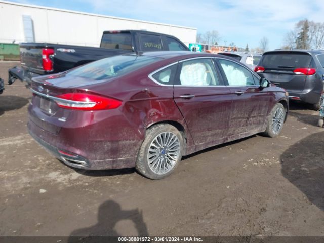 Photo 3 VIN: 3FA6P0T95HR101164 - FORD FUSION 