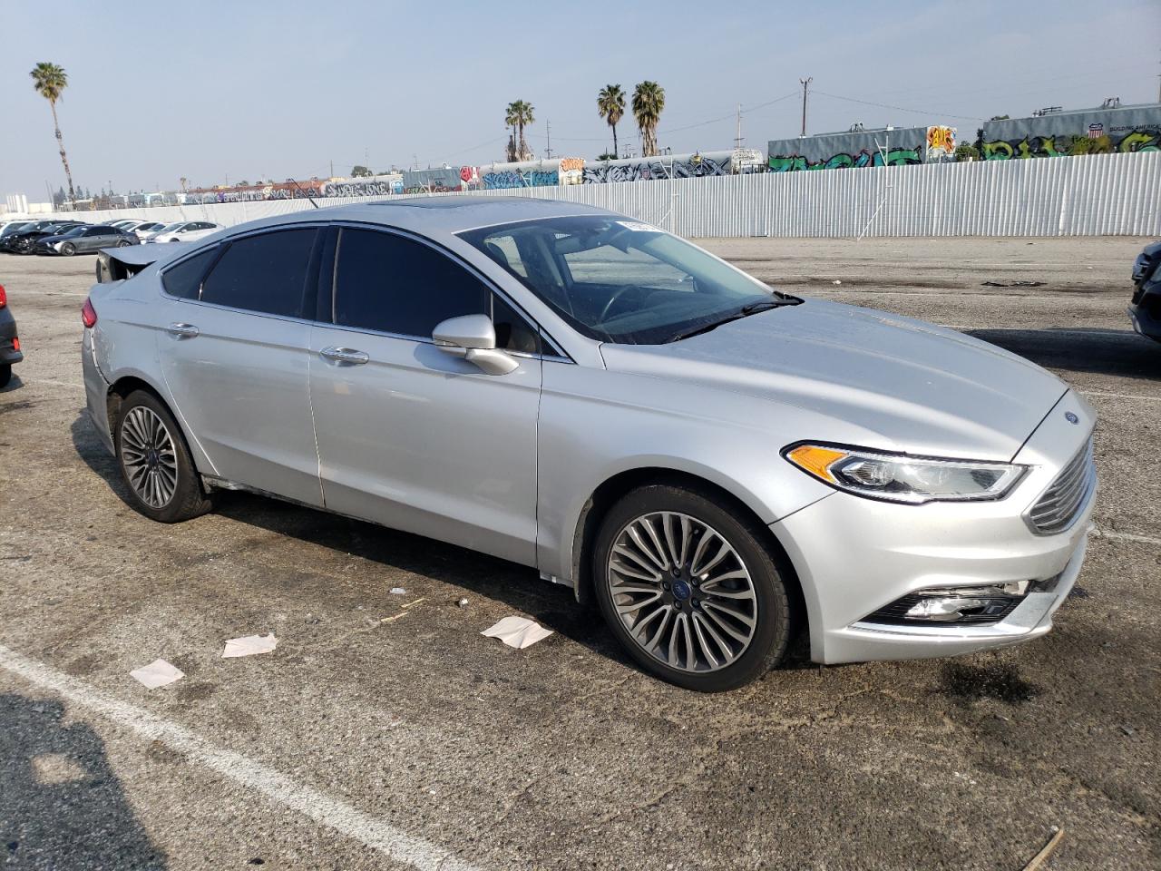 Photo 3 VIN: 3FA6P0T95HR101424 - FORD FUSION 