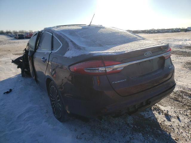 Photo 2 VIN: 3FA6P0T95HR215214 - FORD FUSION SE 