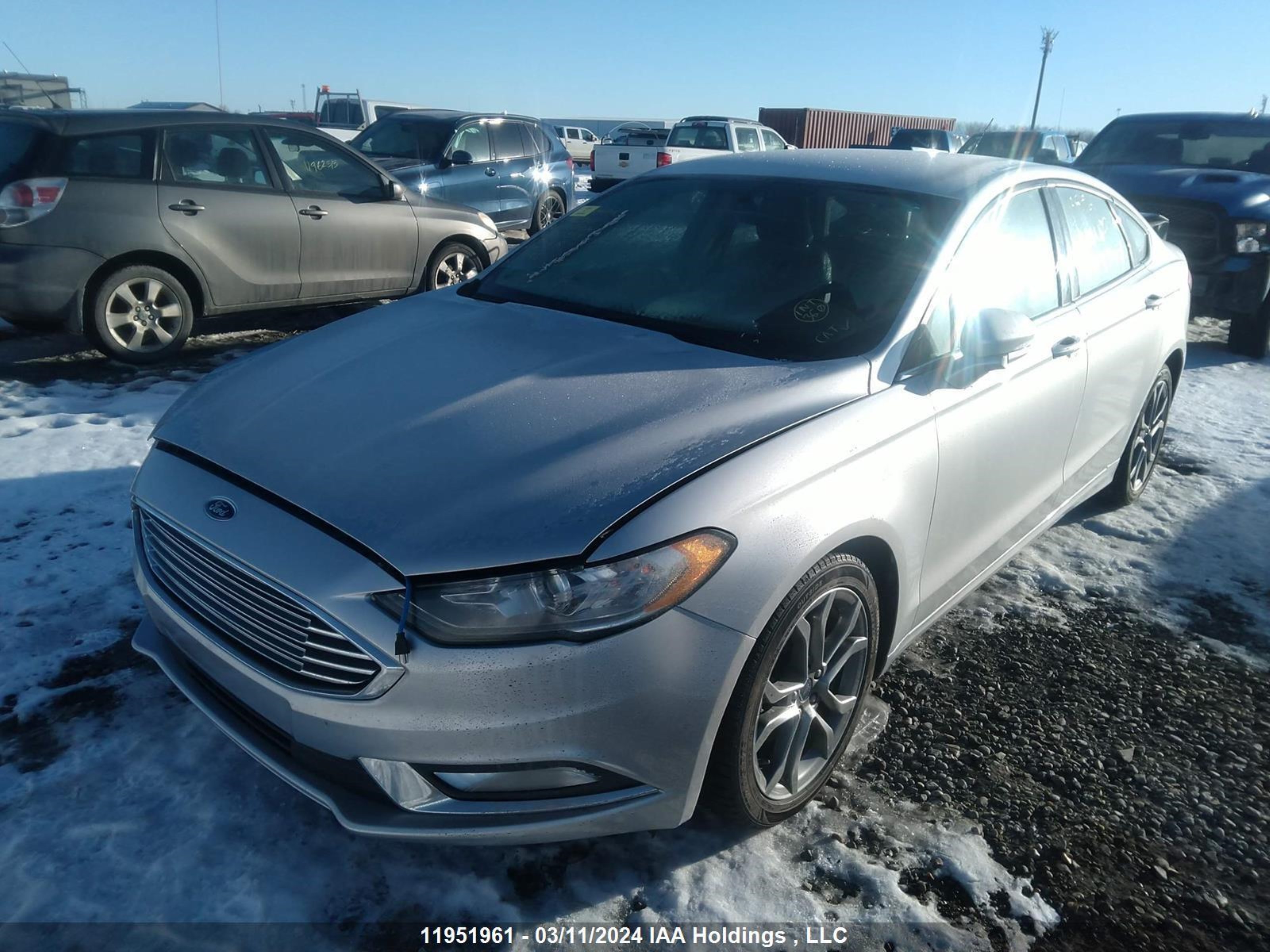 Photo 1 VIN: 3FA6P0T95HR248858 - FORD FUSION 