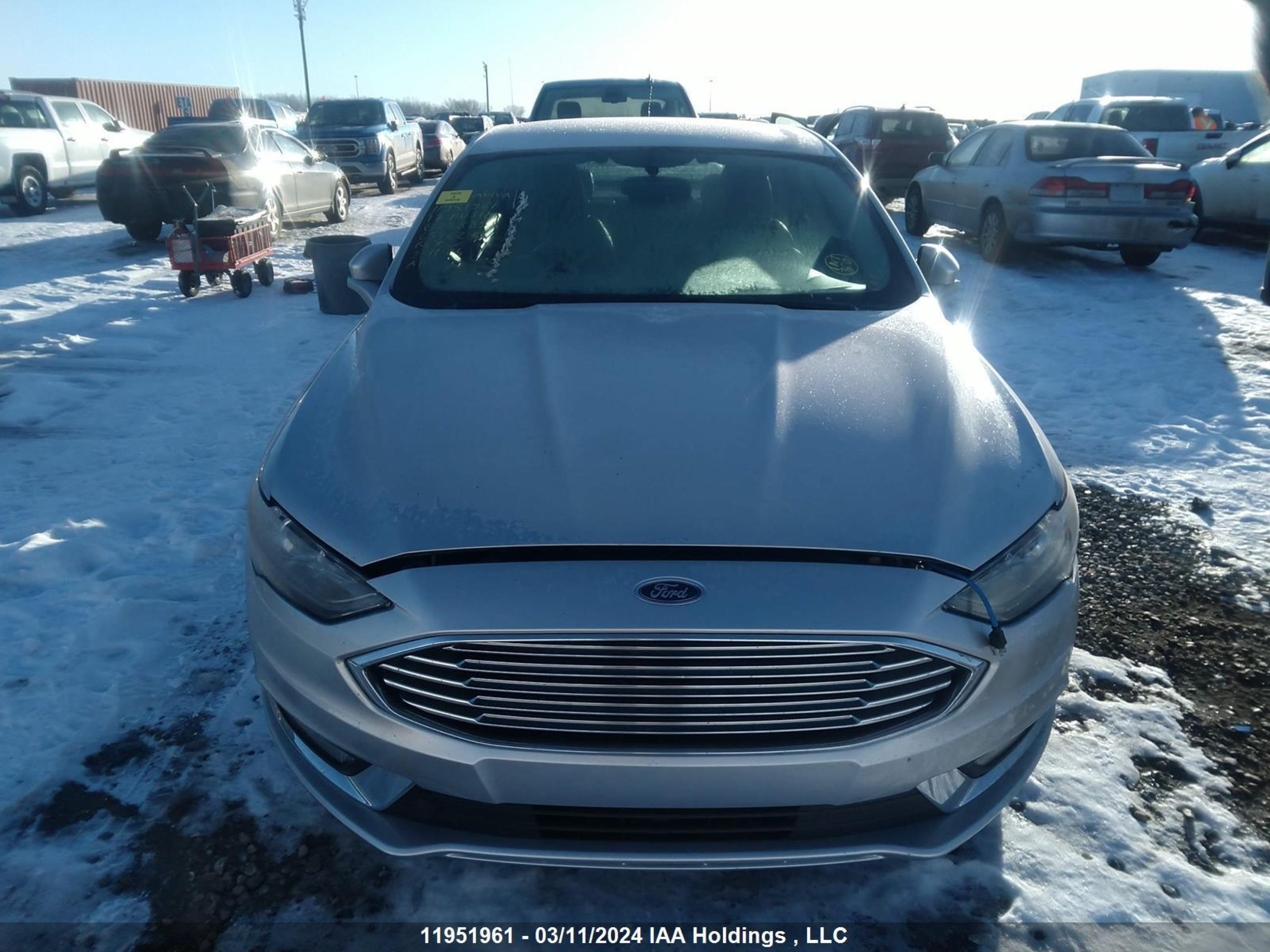 Photo 12 VIN: 3FA6P0T95HR248858 - FORD FUSION 