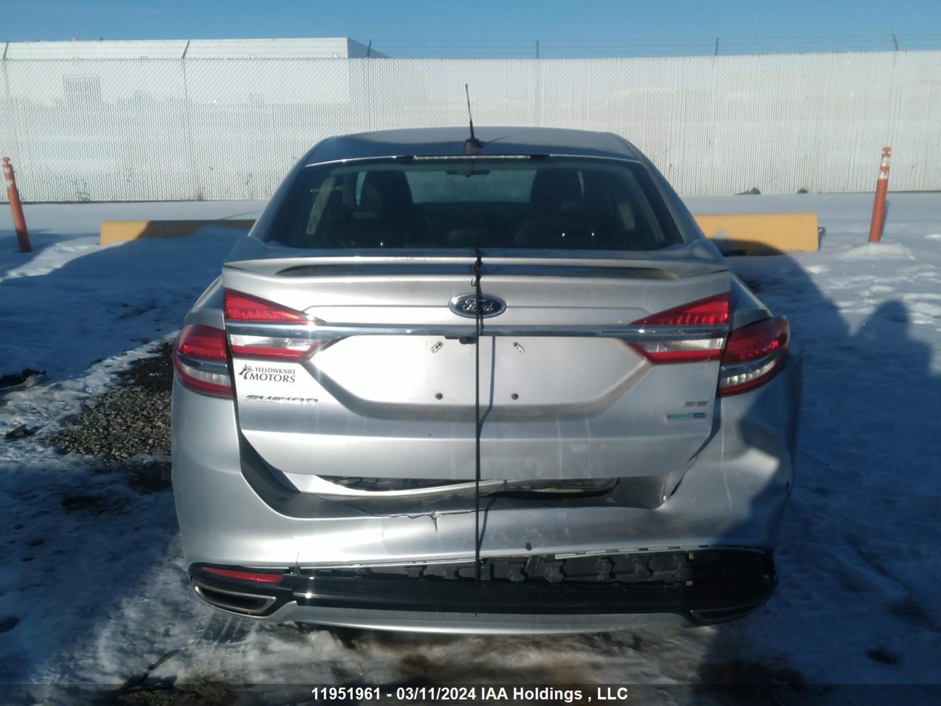 Photo 16 VIN: 3FA6P0T95HR248858 - FORD FUSION 