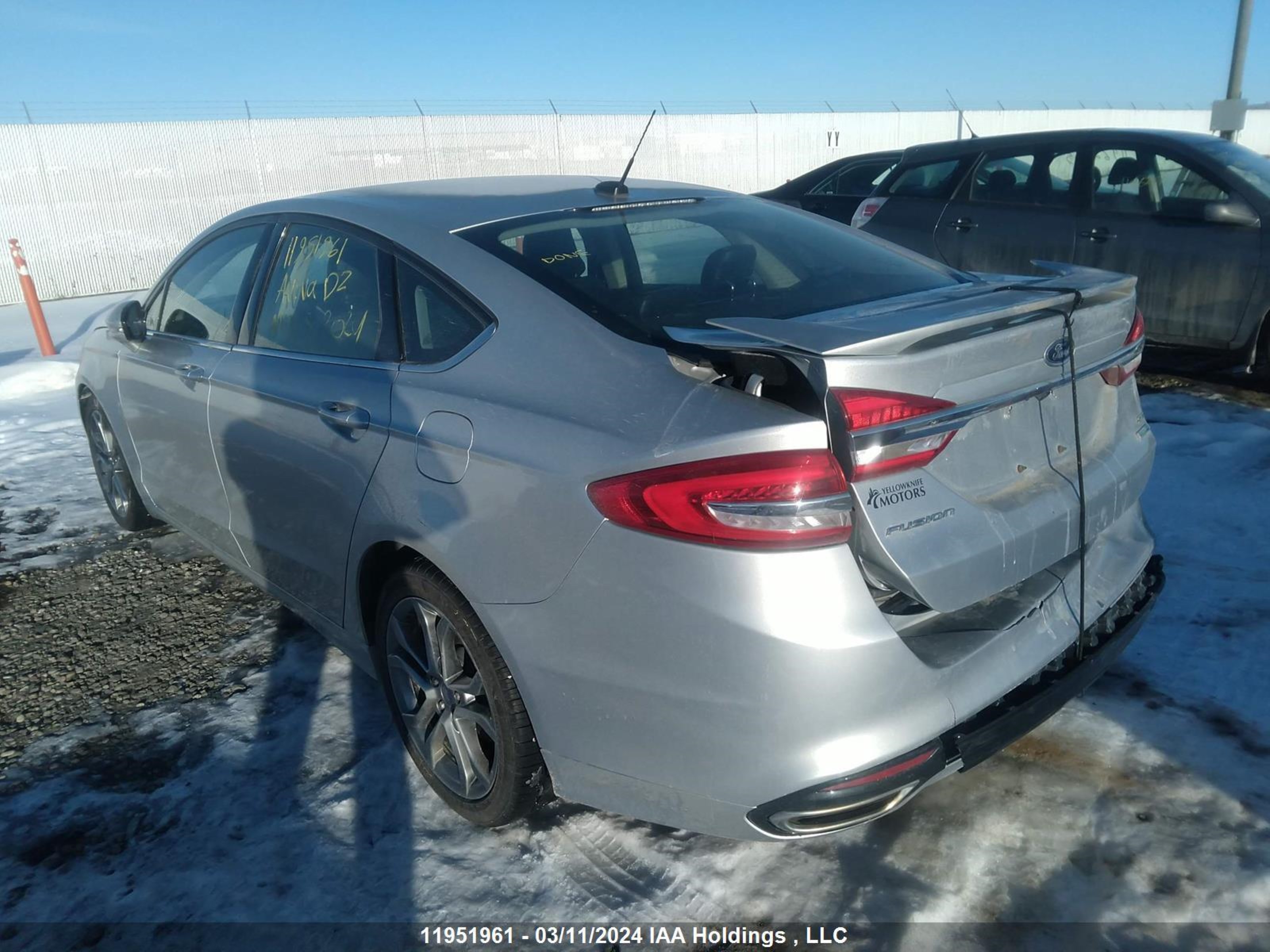 Photo 2 VIN: 3FA6P0T95HR248858 - FORD FUSION 