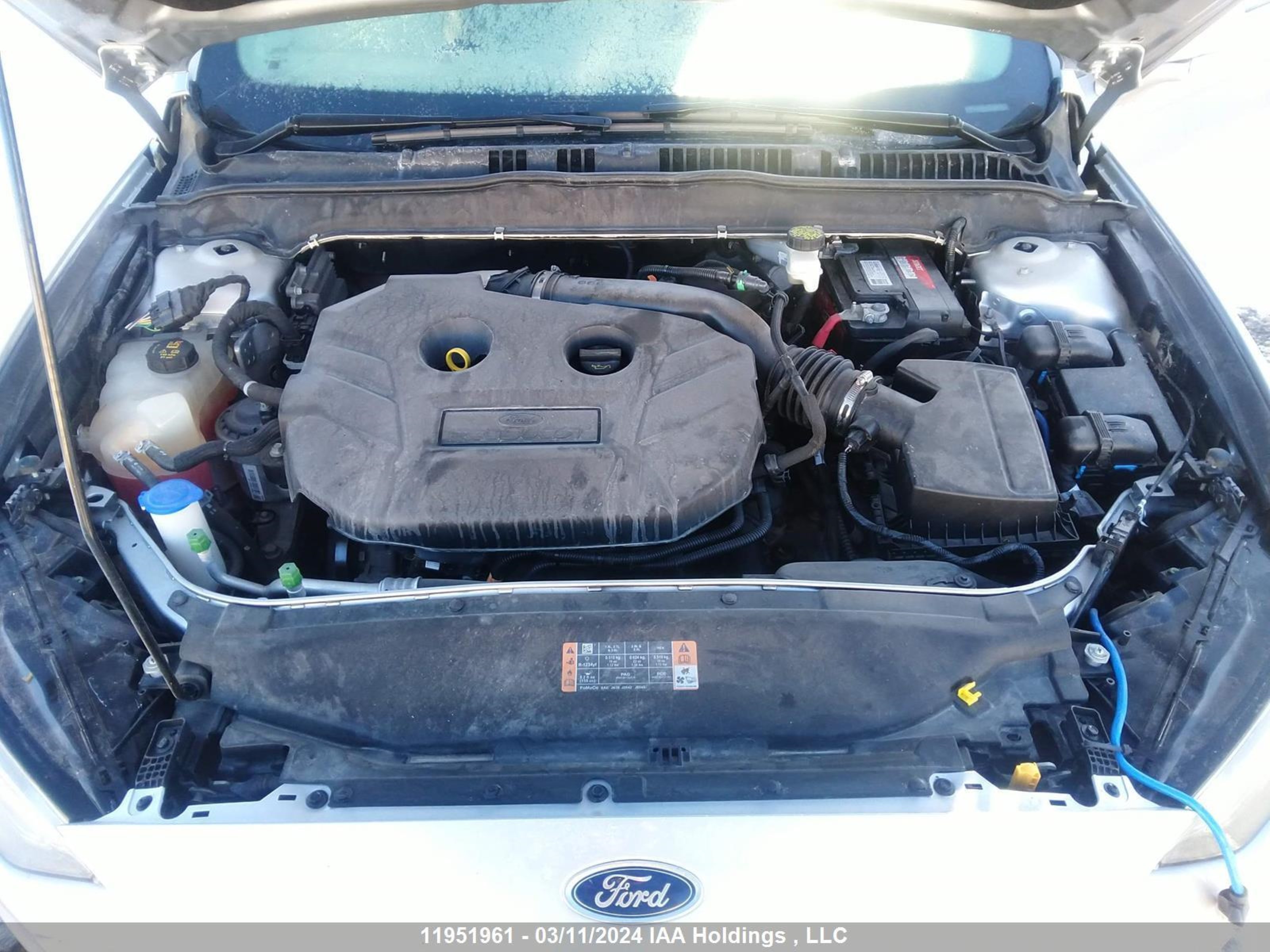 Photo 9 VIN: 3FA6P0T95HR248858 - FORD FUSION 