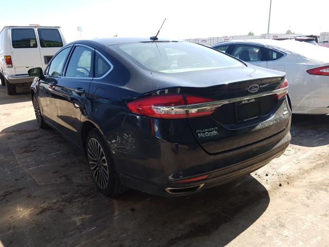 Photo 2 VIN: 3FA6P0T95HR297302 - FORD FUSION SE 