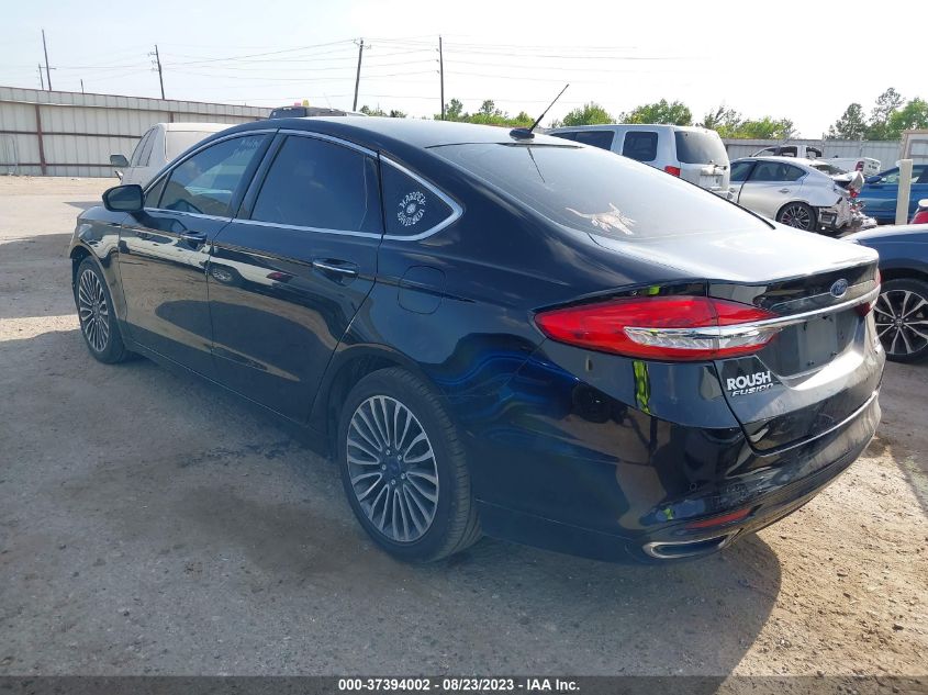 Photo 2 VIN: 3FA6P0T95HR371625 - FORD FUSION 