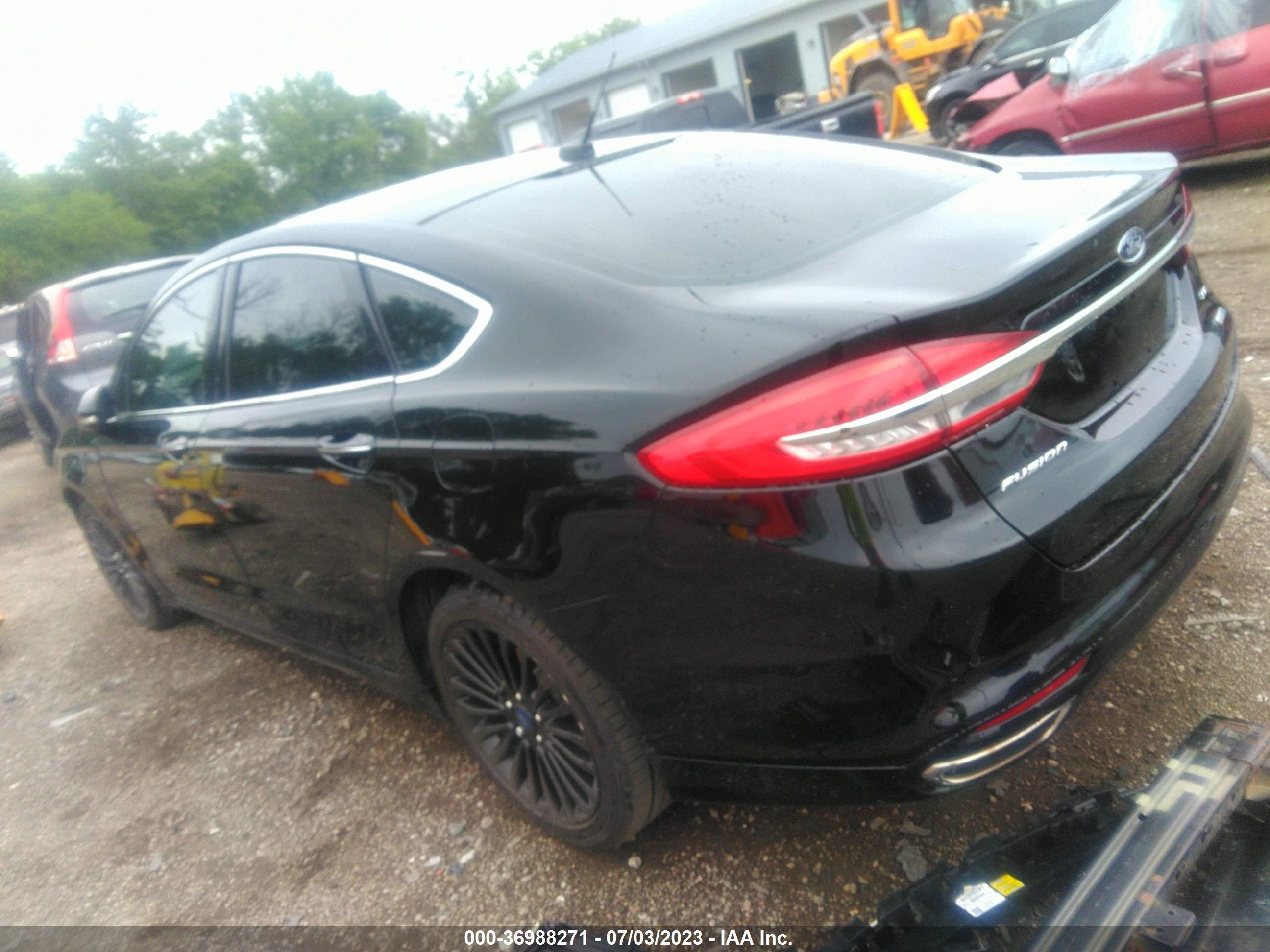 Photo 2 VIN: 3FA6P0T96HR100864 - FORD FUSION 