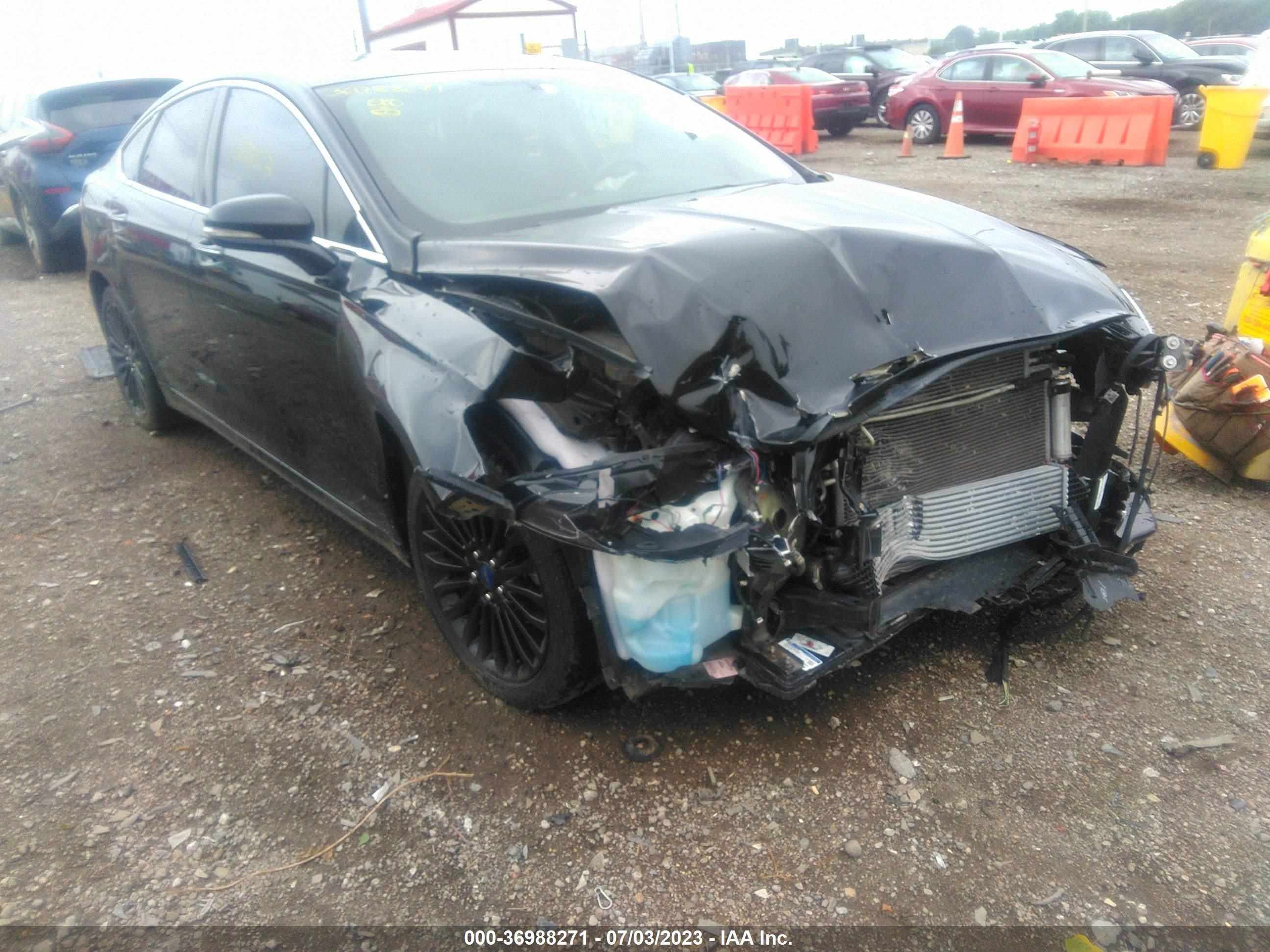 Photo 5 VIN: 3FA6P0T96HR100864 - FORD FUSION 