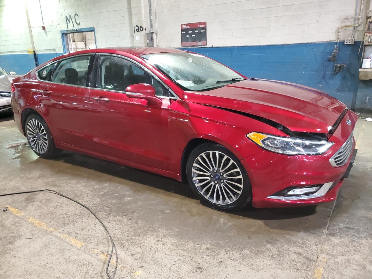 Photo 3 VIN: 3FA6P0T96HR255723 - FORD FUSION 