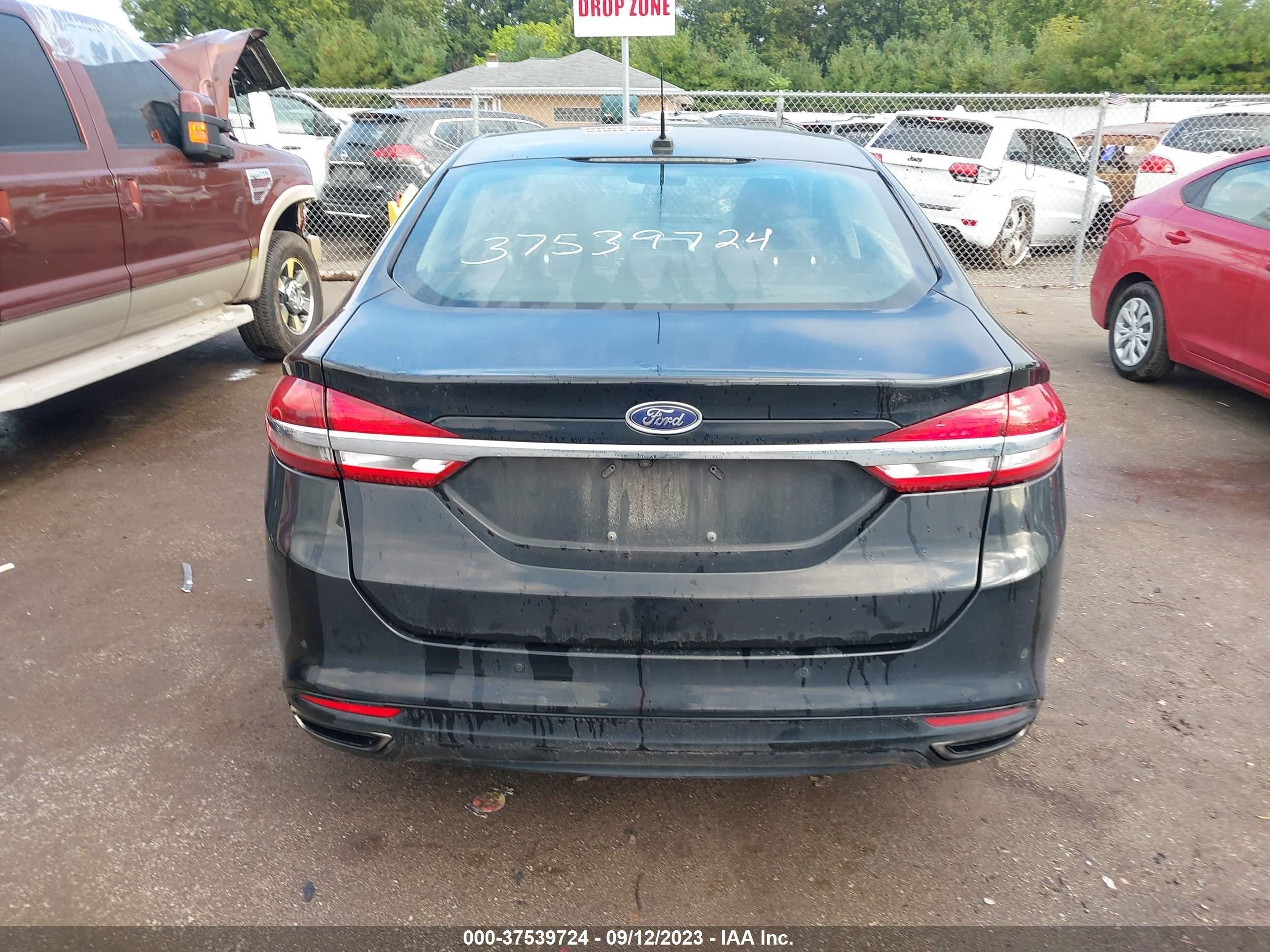 Photo 16 VIN: 3FA6P0T96HR255737 - FORD FUSION 