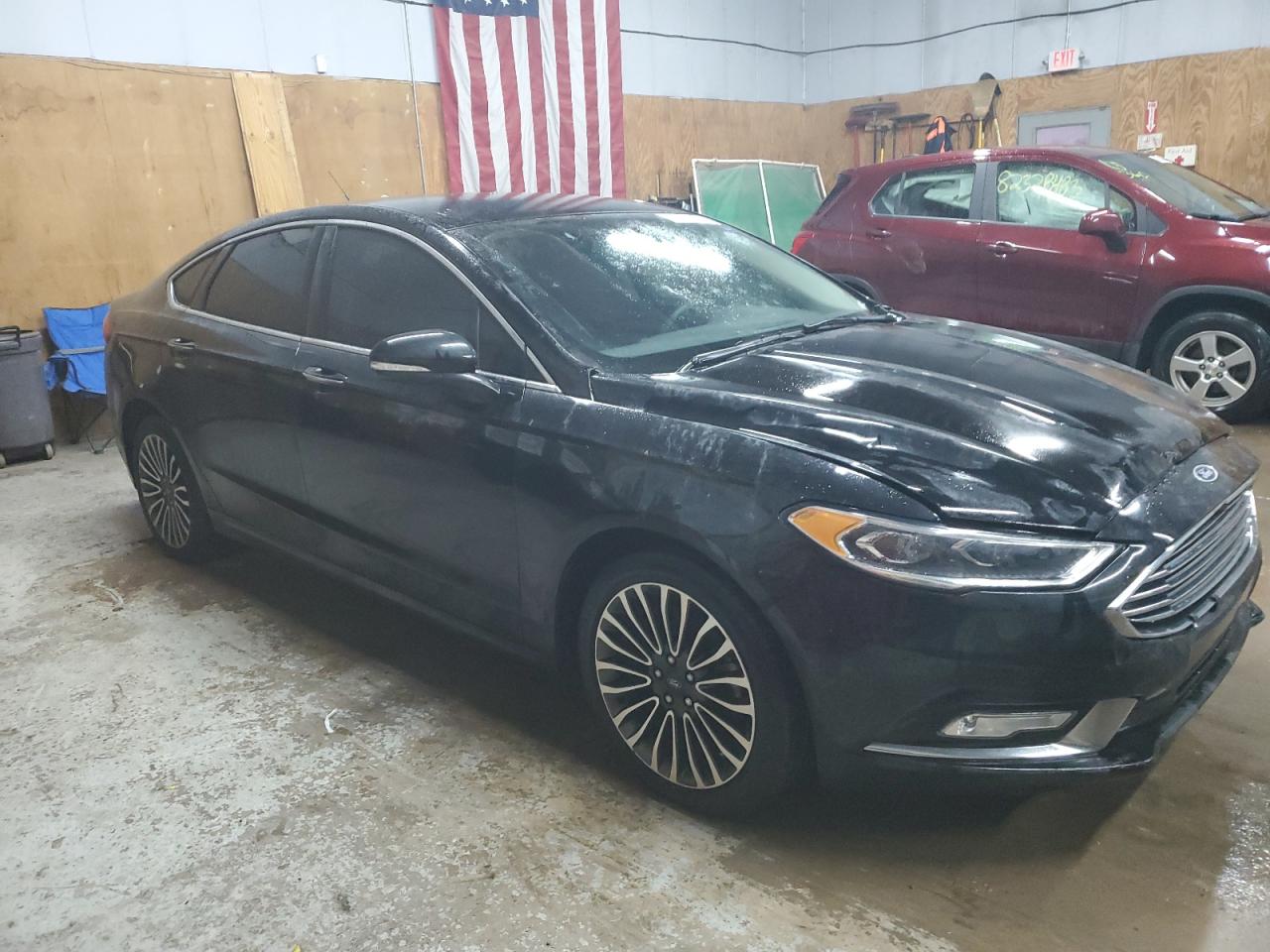 Photo 3 VIN: 3FA6P0T96HR257245 - FORD FUSION 