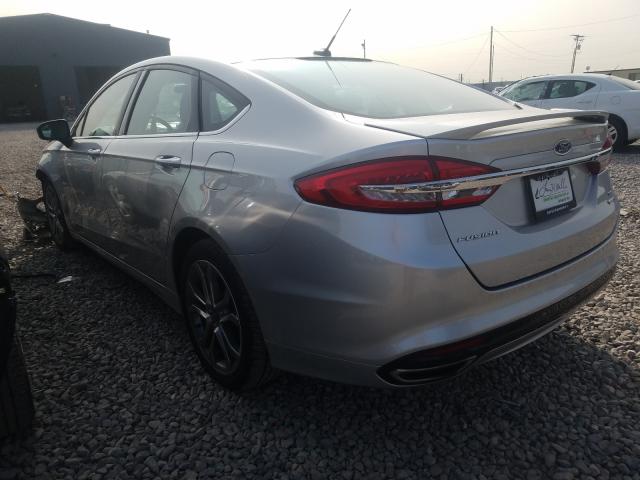 Photo 2 VIN: 3FA6P0T96HR336060 - FORD FUSION 