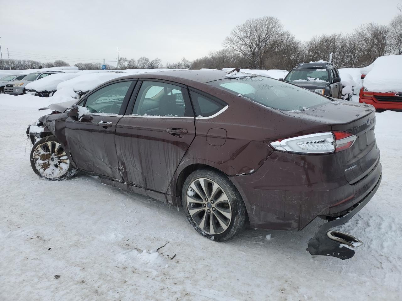 Photo 1 VIN: 3FA6P0T96KR233129 - FORD FUSION 