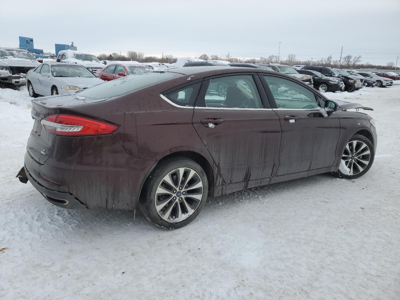 Photo 2 VIN: 3FA6P0T96KR233129 - FORD FUSION 