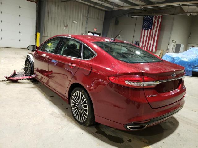 Photo 2 VIN: 3FA6P0T97HR139110 - FORD FUSION SE 