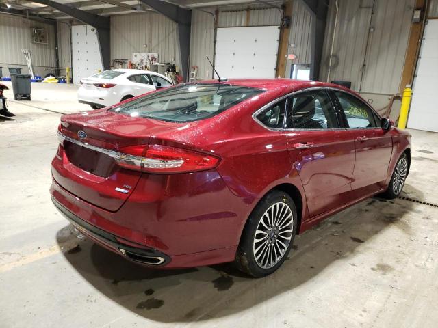 Photo 3 VIN: 3FA6P0T97HR139110 - FORD FUSION SE 