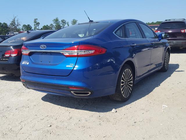 Photo 3 VIN: 3FA6P0T97HR352672 - FORD FUSION SE 