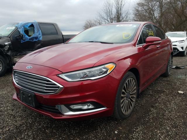 Photo 1 VIN: 3FA6P0T97HR361274 - FORD FUSION SE 