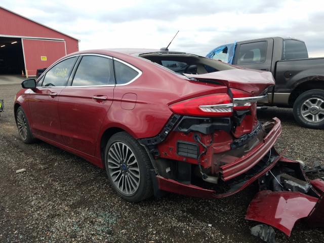 Photo 2 VIN: 3FA6P0T97HR361274 - FORD FUSION SE 