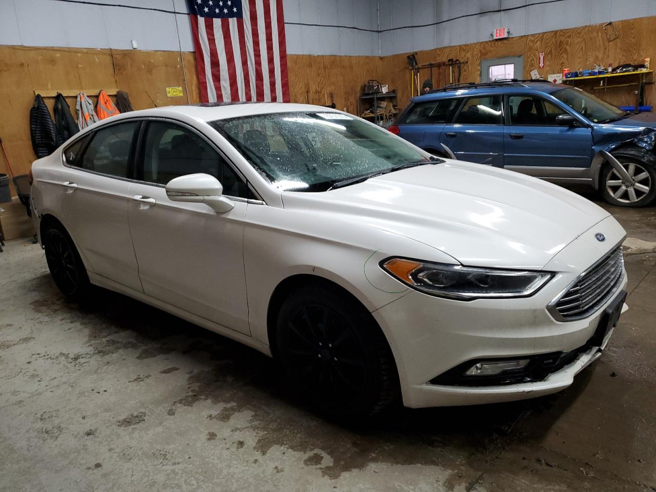 Photo 3 VIN: 3FA6P0T98HR127340 - FORD FUSION 