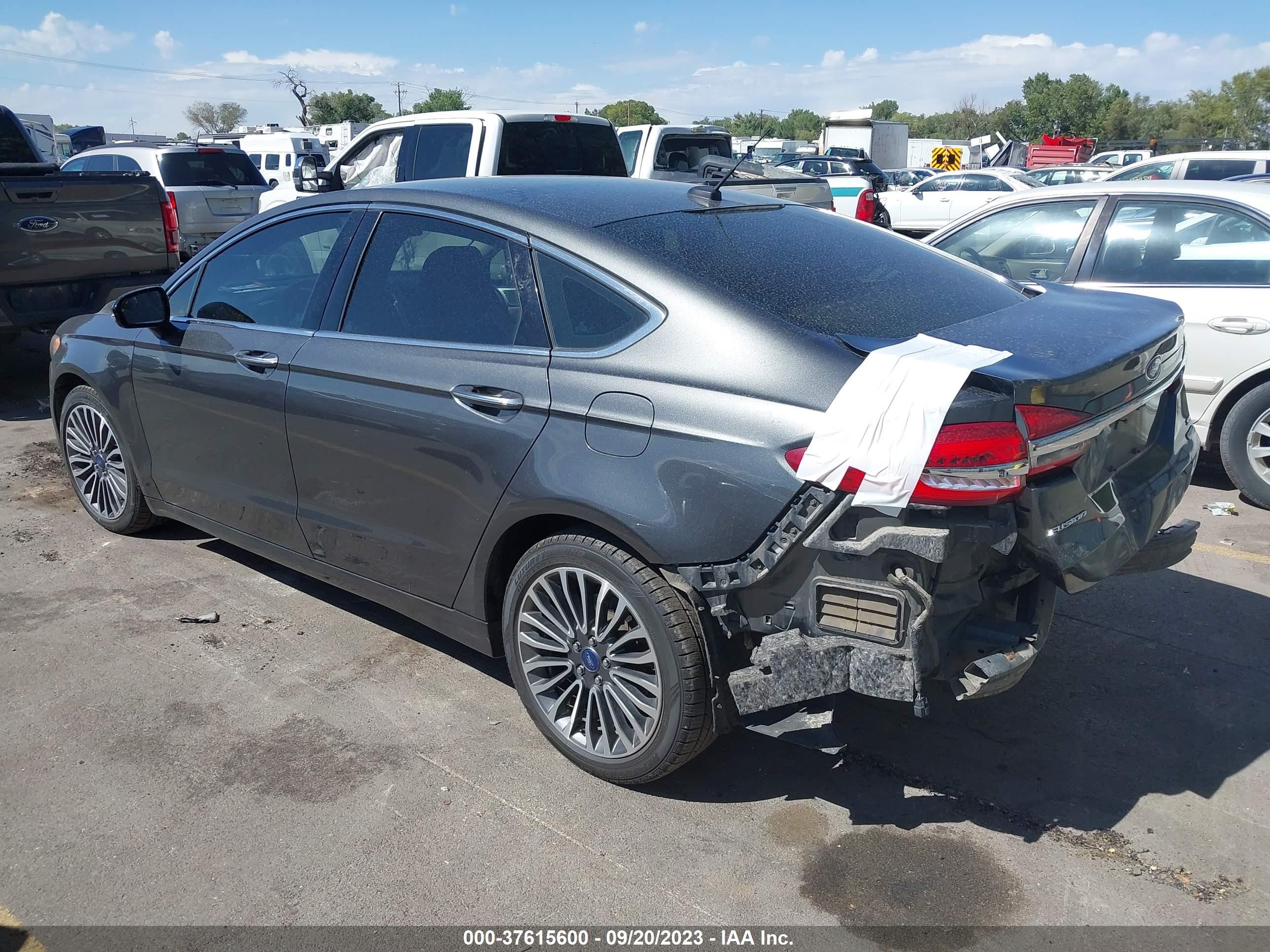 Photo 2 VIN: 3FA6P0T98HR358707 - FORD FUSION 